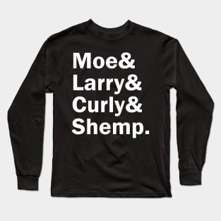 Funny Names x The Three Stooges 2 Long Sleeve T-Shirt